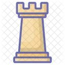 Schachturm Schachfigur Schachwachter Symbol