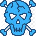 Schadel Halloween Gruselig Symbol