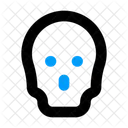 Schadel Halloween Gruselig Symbol