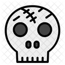 Schadel Grusel Terror Icon