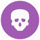 Totenkopf Clown Halloween Icon