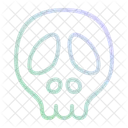 Schadel Halloween Dekoration Symbol