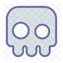 Totenkopf Geist Gruselig Symbol