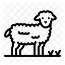 Schafe Tier Bauernhof Symbol