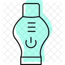 Schall Massagegerat Gesichtsbehandlung Symbol