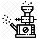 Schalmaschine Maschine Lebensmittel Symbol