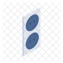 Schalter Kippschalter Knopf Symbol