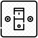 Schalter Lichtschalter Eingeschaltet Symbol