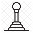 Schalthebel Gangschaltung Symbol