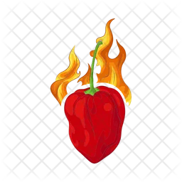 Scharfe Chili  Symbol