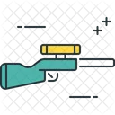 Isniper Gewehr Scharfschutzengewehr Scharfschutze Symbol
