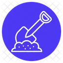 Schaufel Werkzeug Gartenarbeit Icon