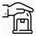 Vitrine Box Paket Symbol