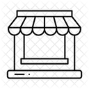 Schaufenster  Symbol