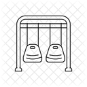 Schaukeln Schaukel Schaukelnd Symbol