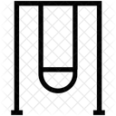 Schaukeln Unterhaltung Spass Symbol