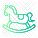 Schaukelpferd Pferd Spielzeug Symbol