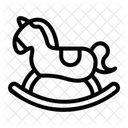 Schaukelpferd Pferd Spielzeug Symbol