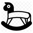 Schaukelpferd Spielzeug Pferd Symbol