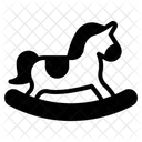 Schaukelpferd Spielzeug Pferd Symbol