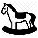 Schaukelpferd Spielzeug Pferd Symbol