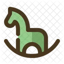 Schaukelpferd Pferd Ritter Symbol