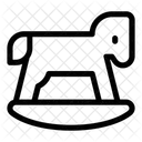 Schaukelpferd Pferdeschaukel Pferdeschaukel Symbol