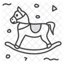 Vorschulspielzeug Kinderspielzeug Pferdespielzeug Symbol