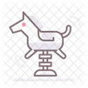 Schaukelpferd Schaukeln Kinder Symbol