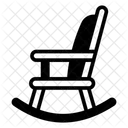 Schaukelstuhl Einrichtung Symbol