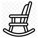 Schaukelstuhl Einrichtung Symbol