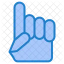 Schaumstofffinger  Symbol