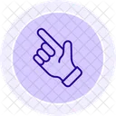 Hand überprüfen  Symbol