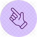 Hand überprüfen  Symbol