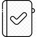 Scheckbuch  Symbol