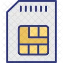 Chip Di Memoria Memoria Scheda Mobile Icon