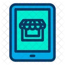 Scheda Tablet Negozio Icon