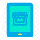 Scheda Tablet Negozio Icon