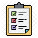 Schedule Clipboard Tasklist Icon