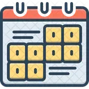 Schedule Time Plan Icon