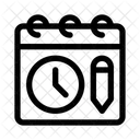 Schedule Calendar Classes Icon