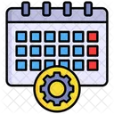 Schedule Time Management Planning Icon