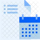 Schedule Calendar Date Icon