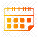スケジュール、カレンダー、日付 アイコン