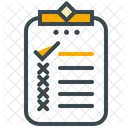 Schedule Notes Clipboard Icon