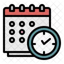 Schedule Calendar Time Icon