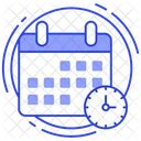 Schedule Time Management Timetable Icon
