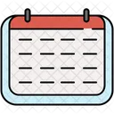Standing Schedule Calendar Icon