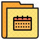 Calendar Folder Schedule Icon