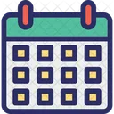 Schedule Calendar Wall Calendar Icon
